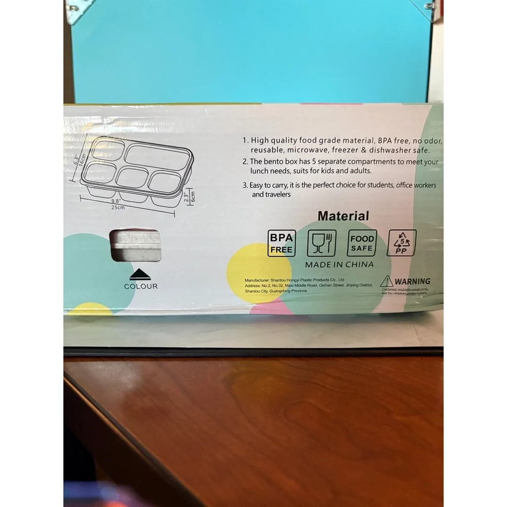 High Quality Bento Box 4 pcs Model 8037